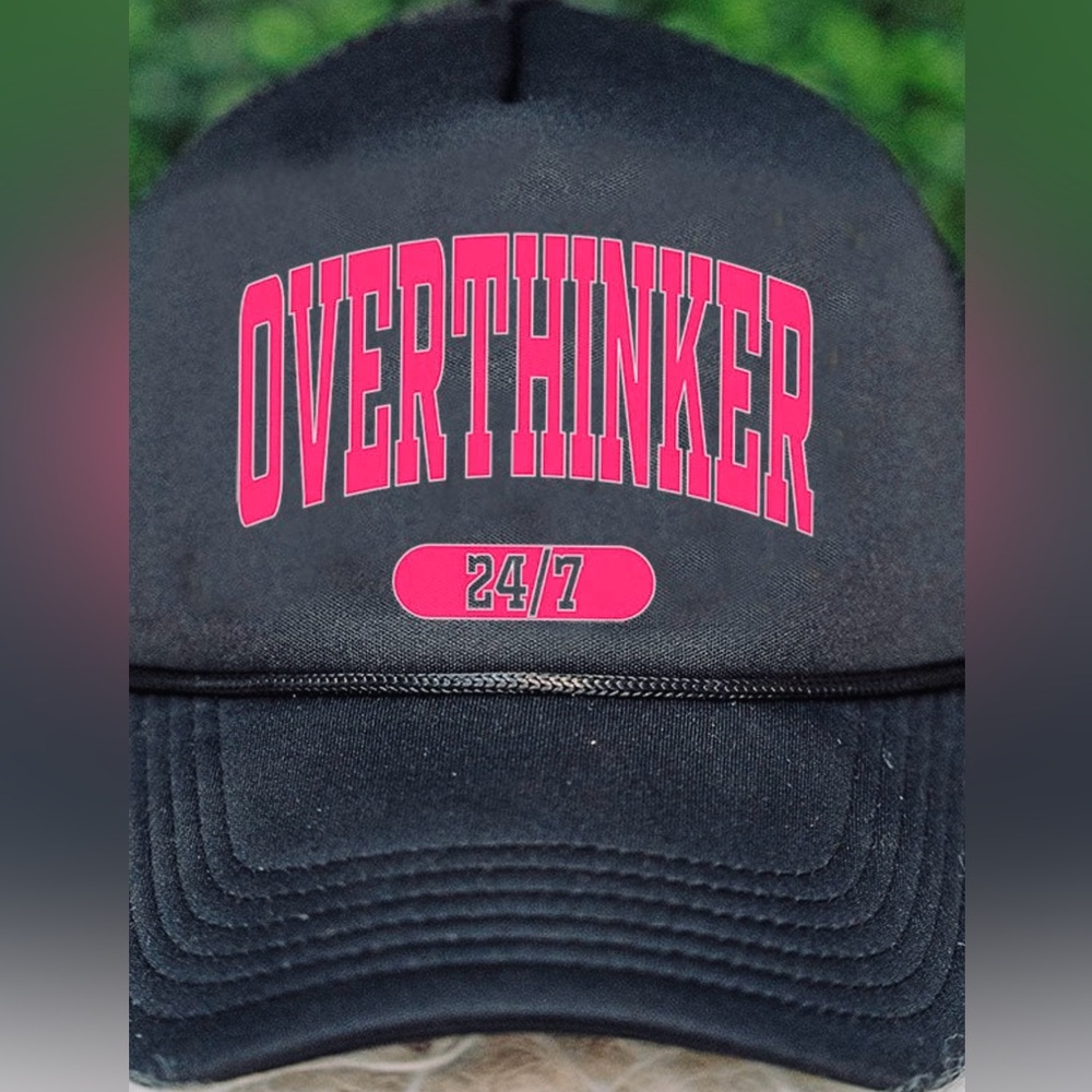Ladies, trucker hat, black pink